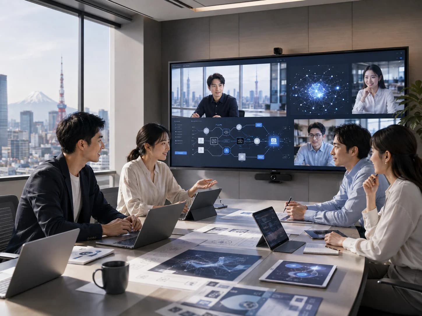 日中の優秀なAI人材を統合